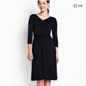 Of Mercer Sutton Wrap Dress 3/4 Sleeve